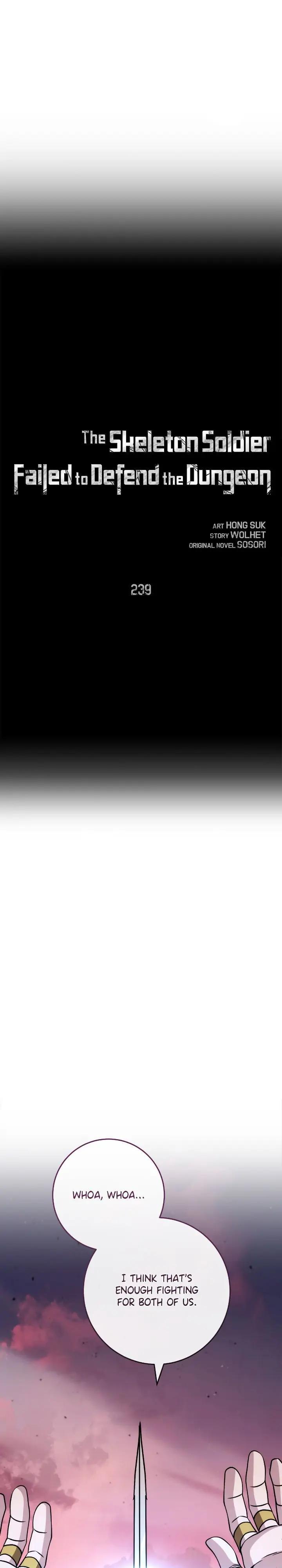 The Skeleton Soldier Failed to Defend the Dungeon Chapter 237