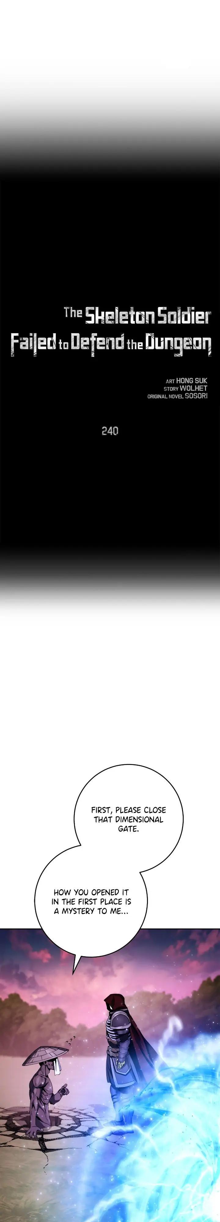 The Skeleton Soldier Failed to Defend the Dungeon Chapter 238