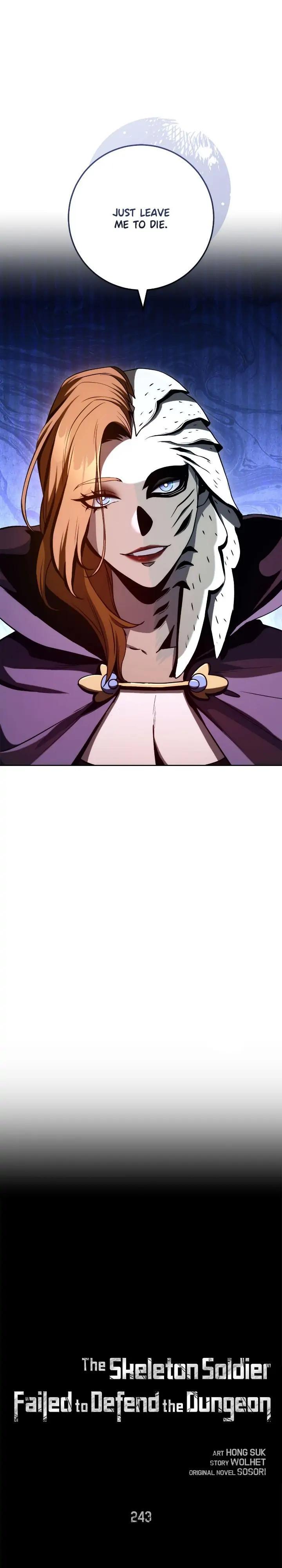 The Skeleton Soldier Failed to Defend the Dungeon Chapter 242