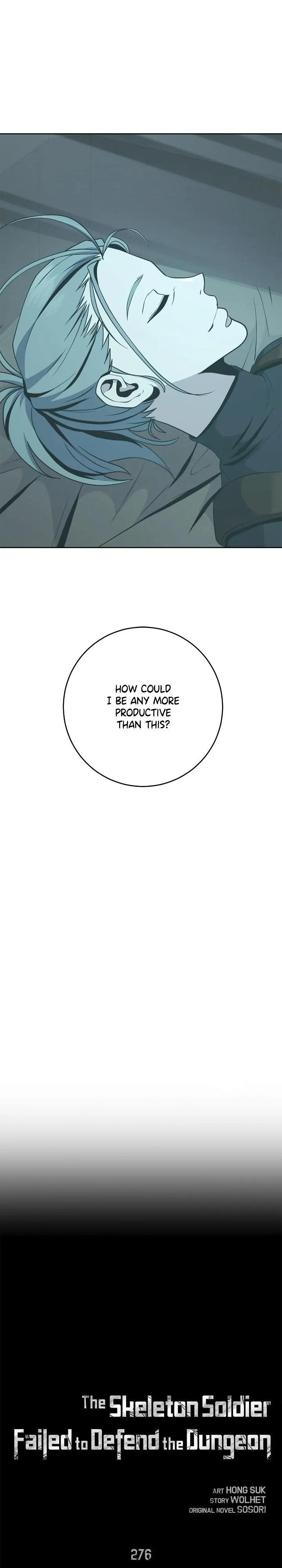 The Skeleton Soldier Failed to Defend the Dungeon Chapter 275