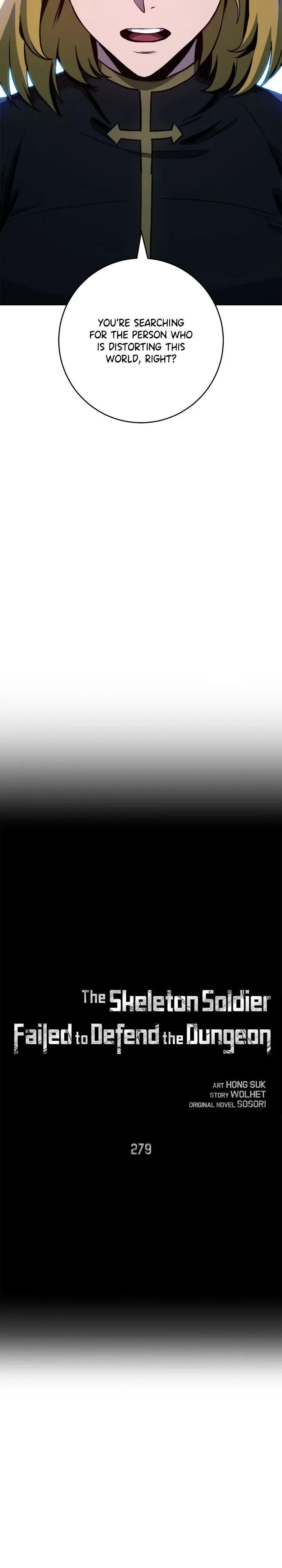 The Skeleton Soldier Failed to Defend the Dungeon Chapter 277