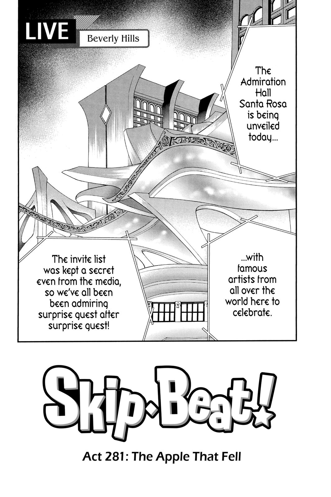 Skip Beat! Act 281 1