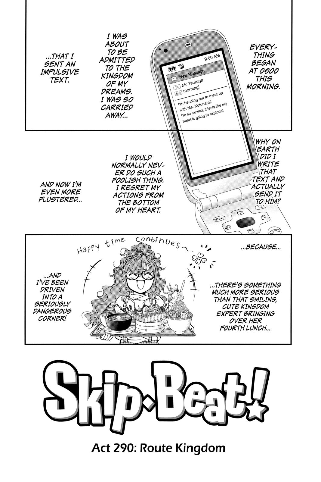 Skip Beat! Act 290 1