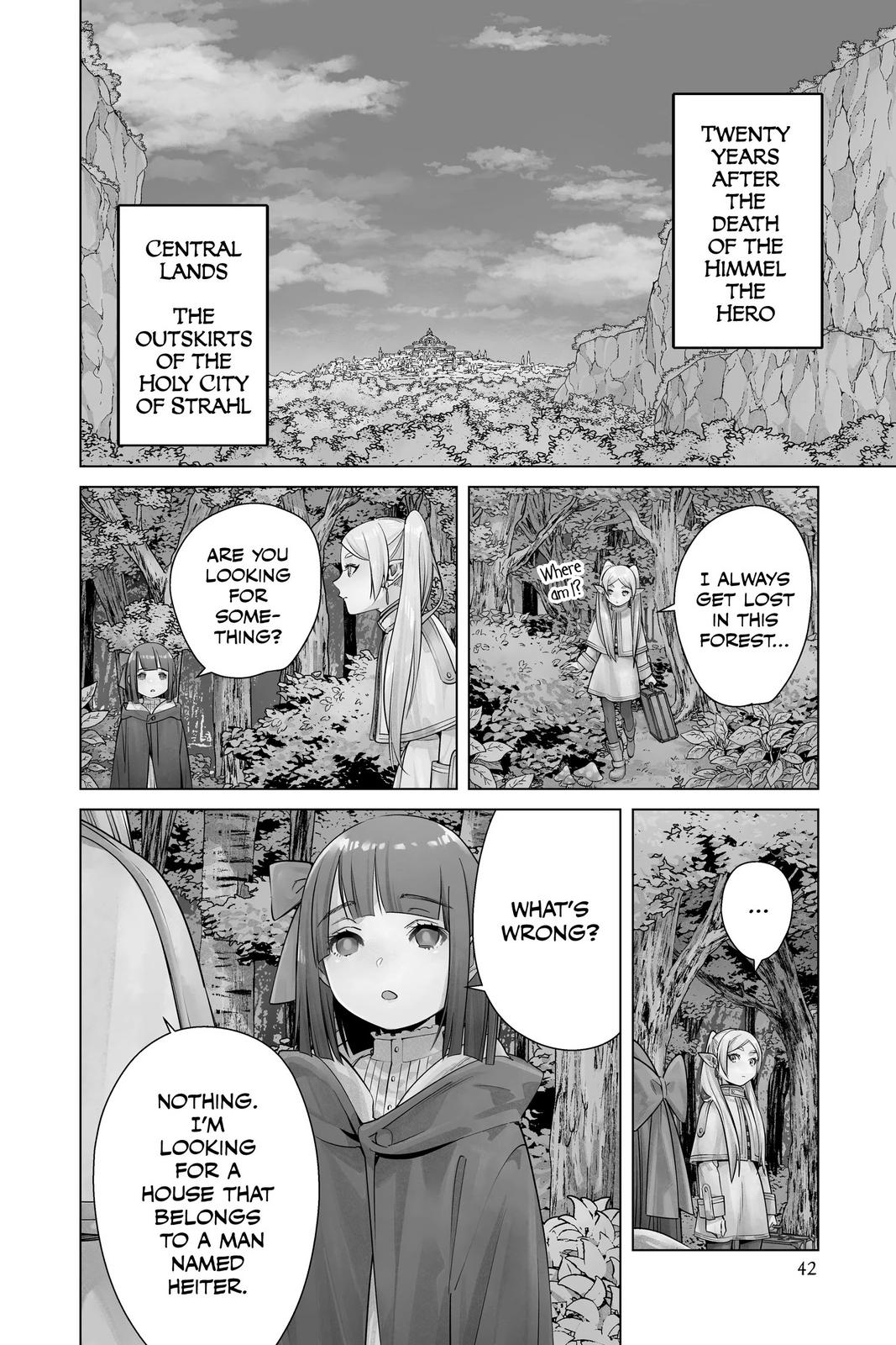 Frieren Chapter 2 - Page 2 - Frieren manga Chapter 2 manga