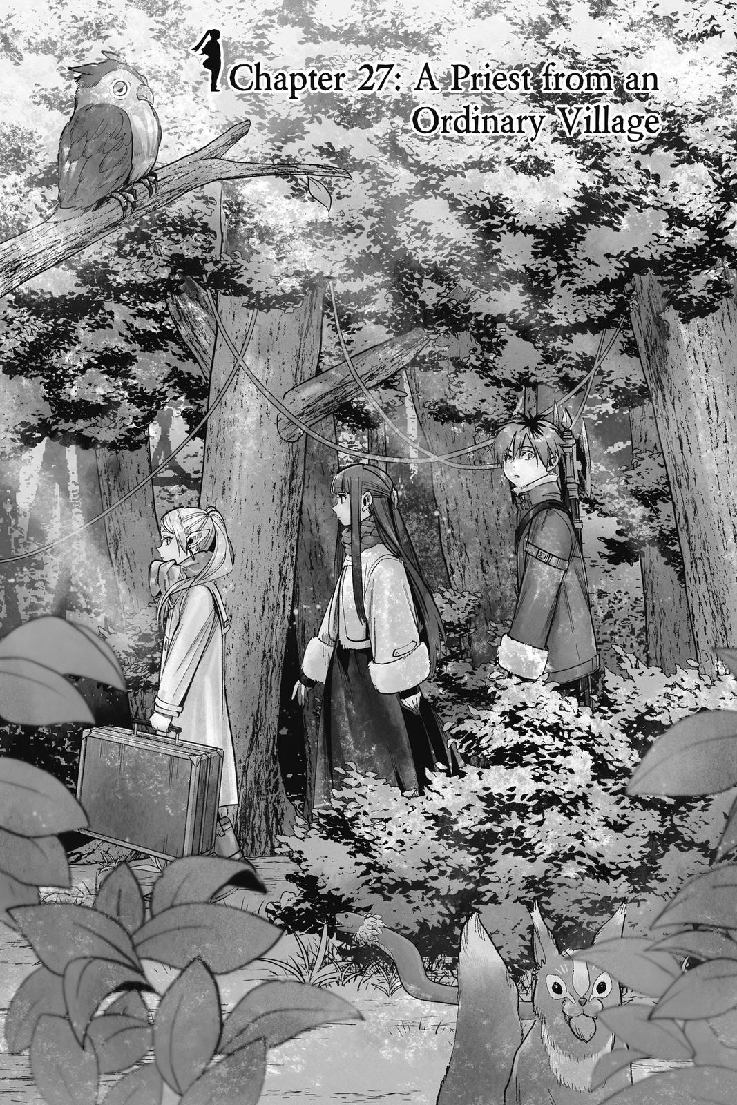 Frieren Chapter 27 - Page 1 - Frieren manga Chapter 27 manga