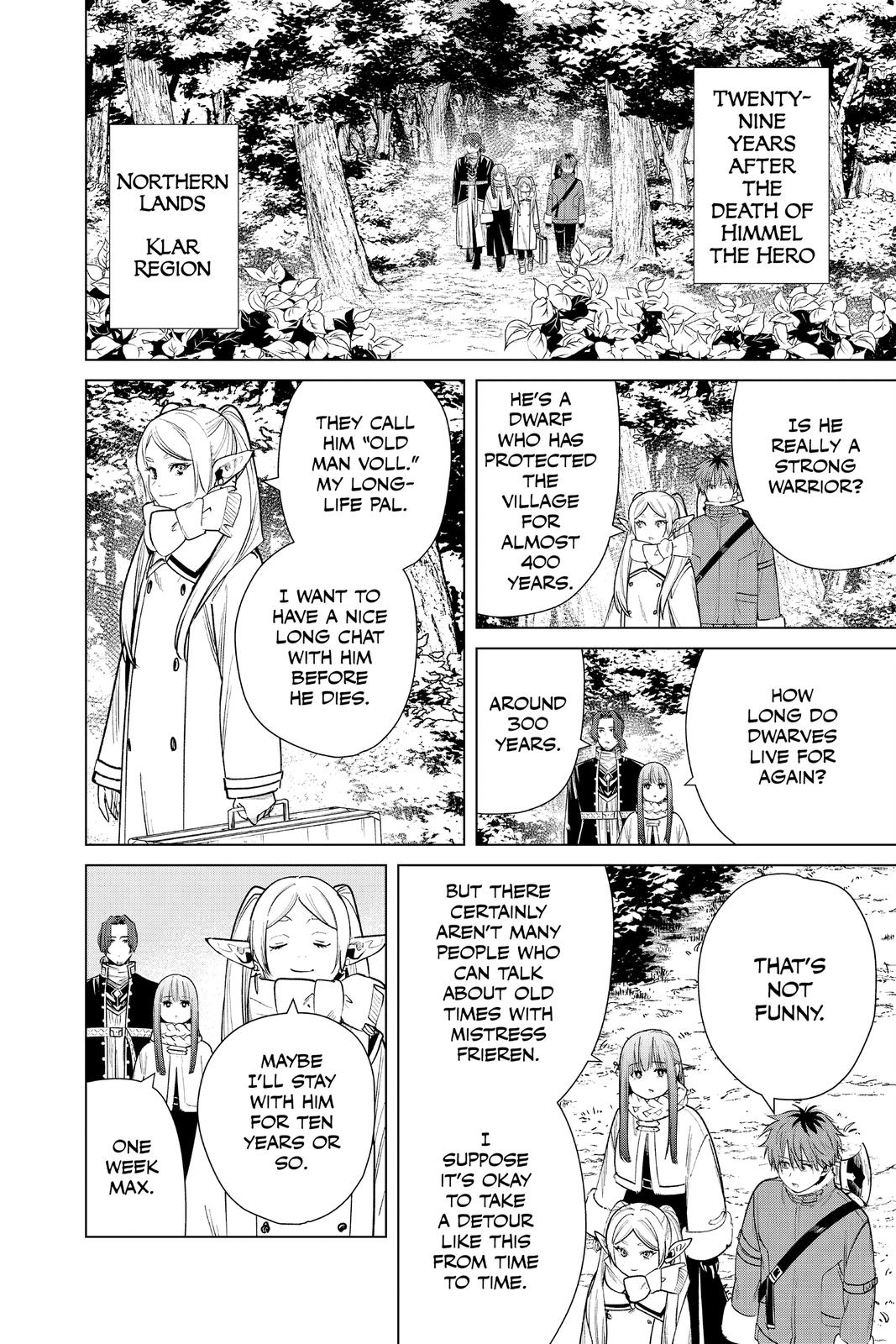 Frieren Chapter 33 - Page 2 - Frieren manga Chapter 33 manga