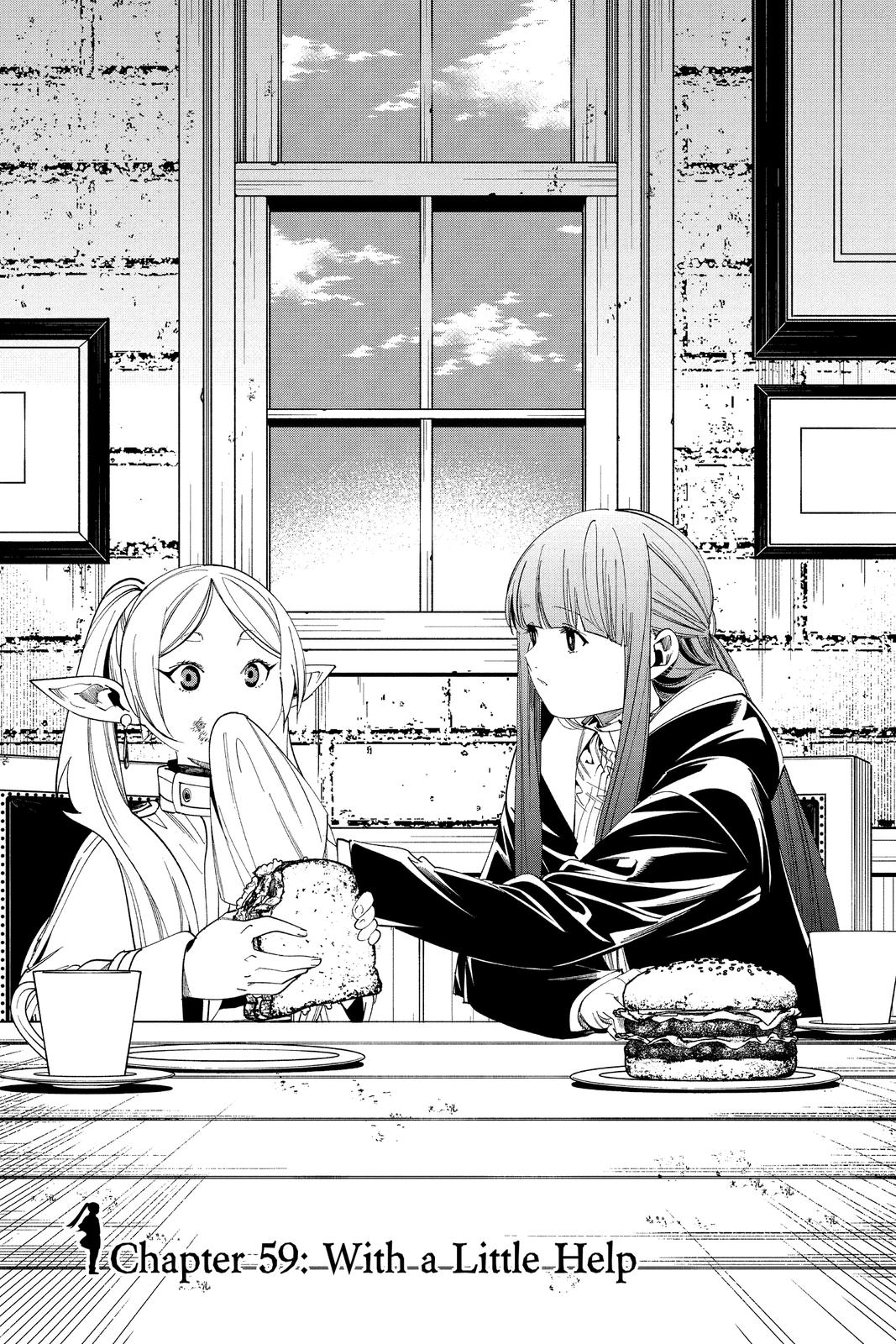 Frieren Chapter 59 - Page 1 - Frieren manga Chapter 59 manga