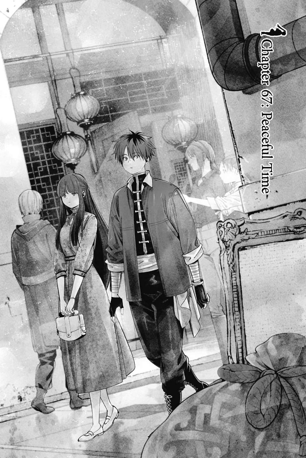 Frieren Chapter 67 - Page 1 - Frieren manga Chapter 67 manga