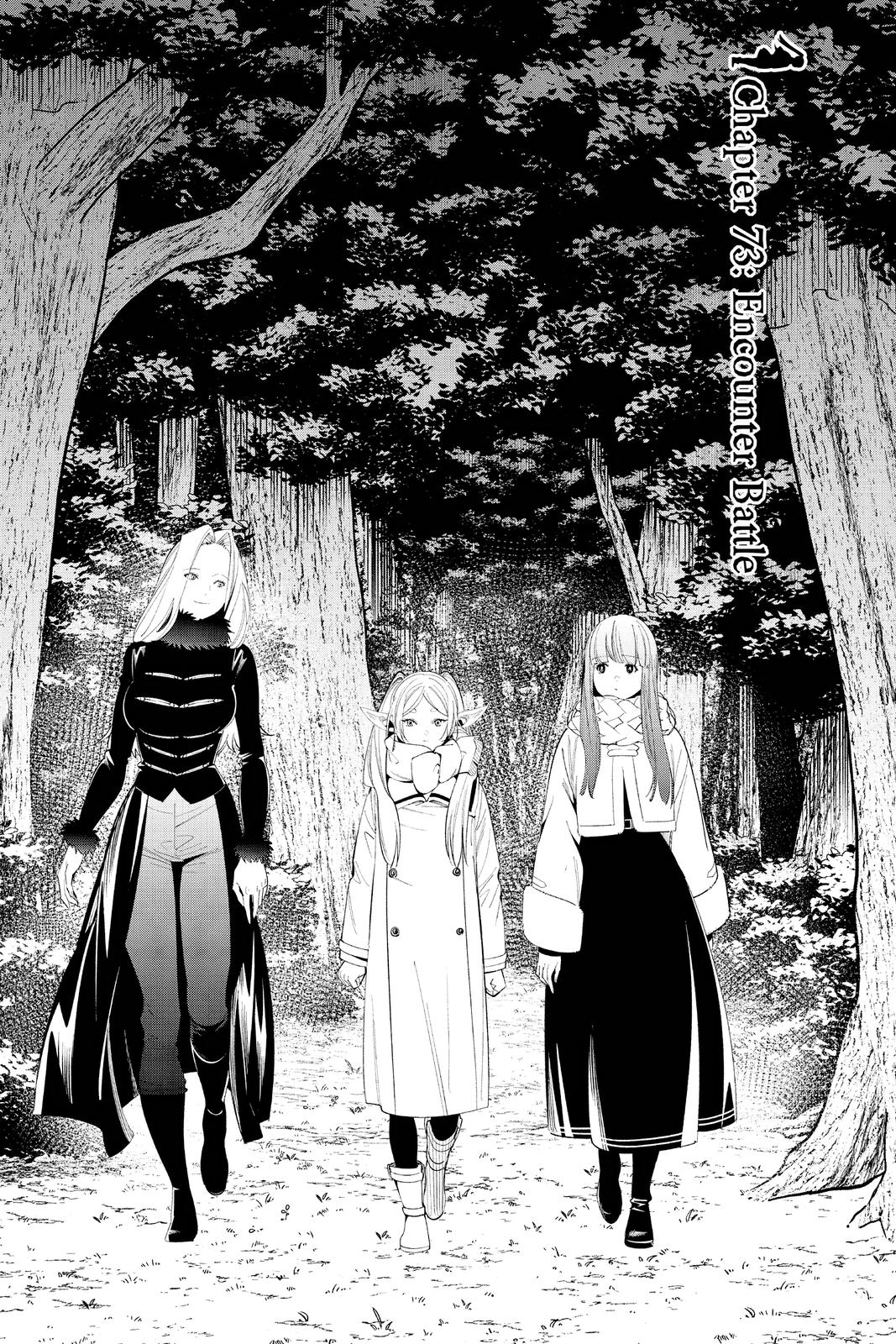 Frieren Chapter 73 - Page 1 - Frieren manga Chapter 73 manga