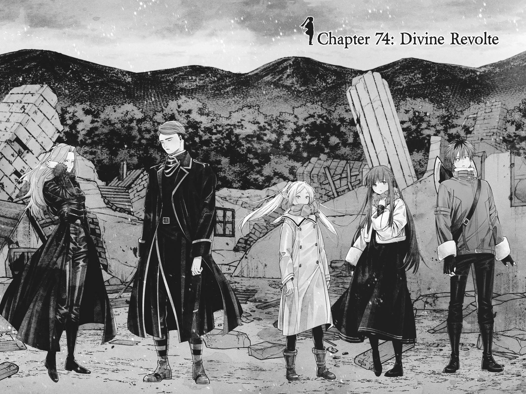 Frieren Chapter 74 - Page 1 - Frieren manga Chapter 74 manga