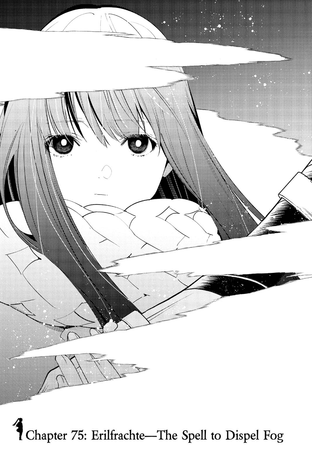 Frieren Chapter 75 - Page 1 - Frieren manga Chapter 75 manga