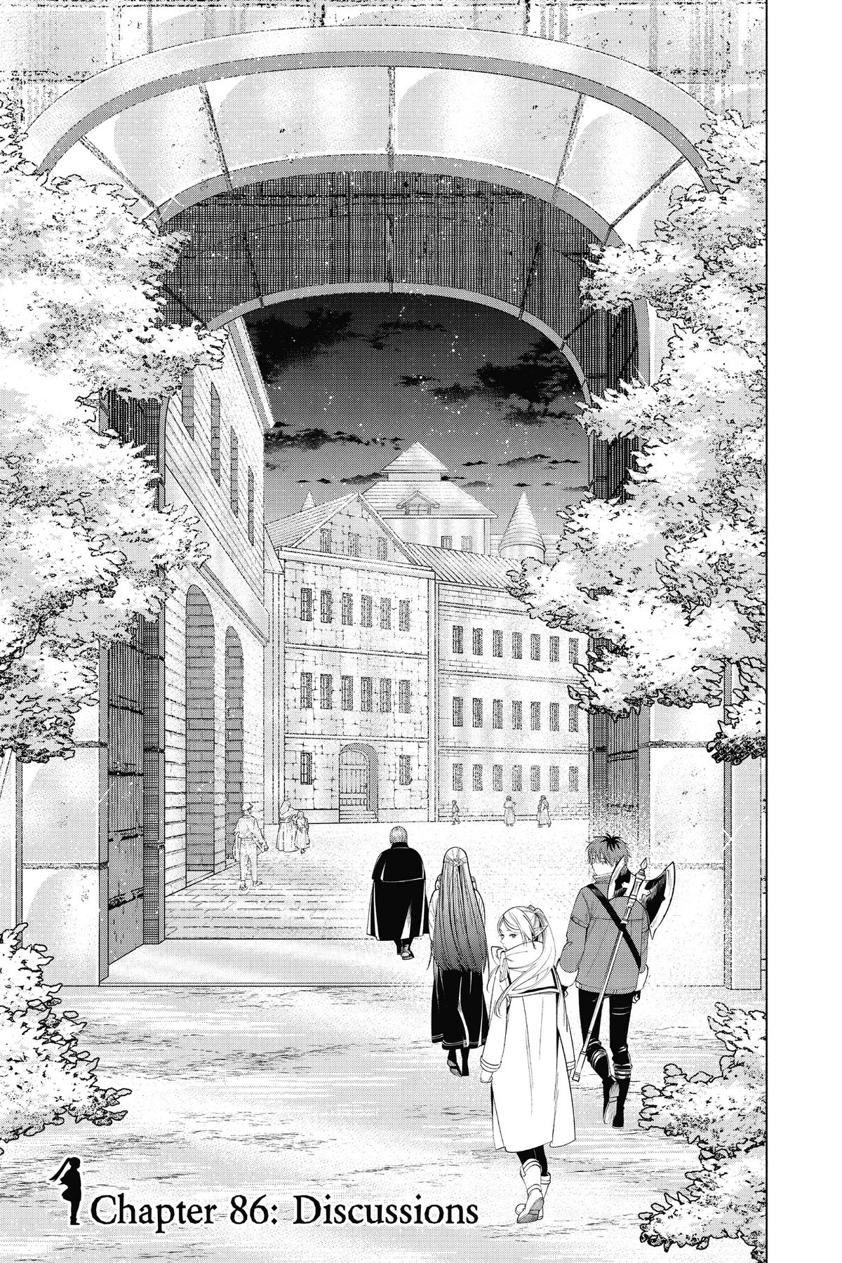 Frieren Chapter 86 - Page 1 - Frieren manga Chapter 86 manga