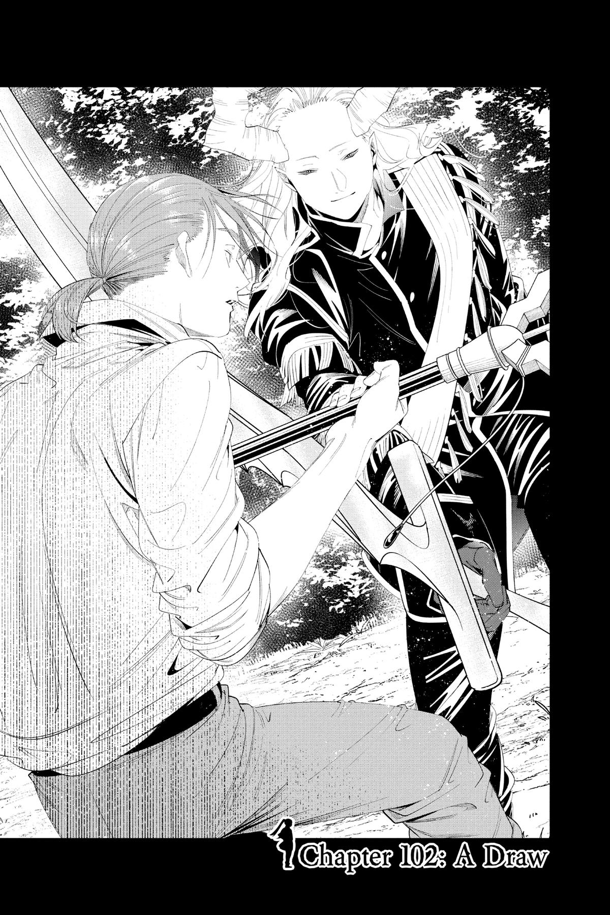 Frieren Chapter 102 - Page 1 - Frieren manga Chapter 102 manga