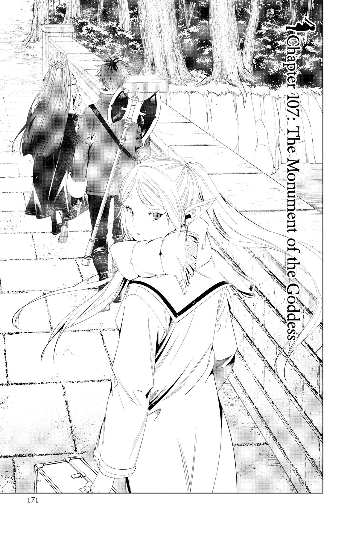 Frieren Chapter 107 - Page 1 - Frieren manga Chapter 107 manga