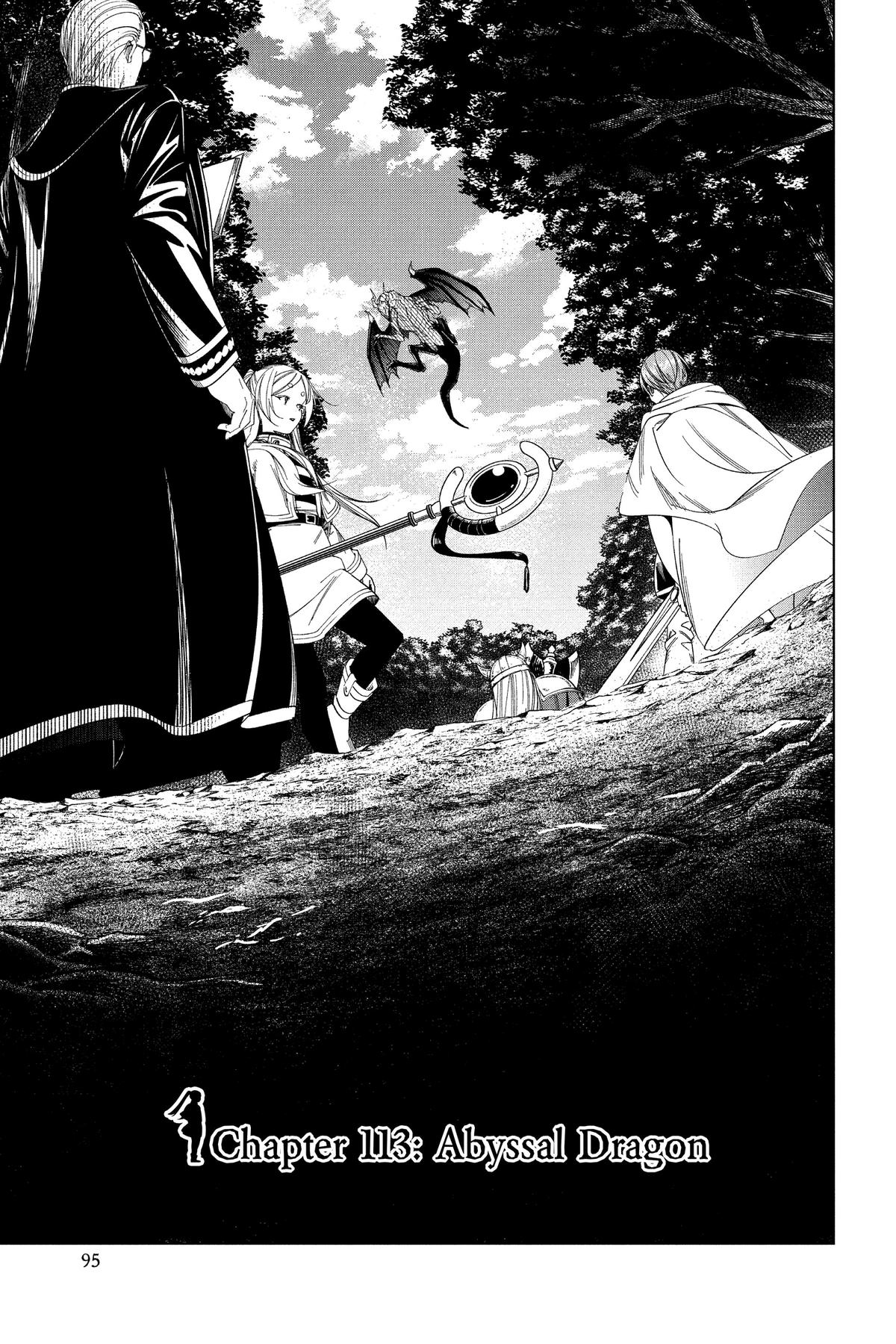 Frieren Chapter 113 - Page 1 - Frieren manga Chapter 113 manga