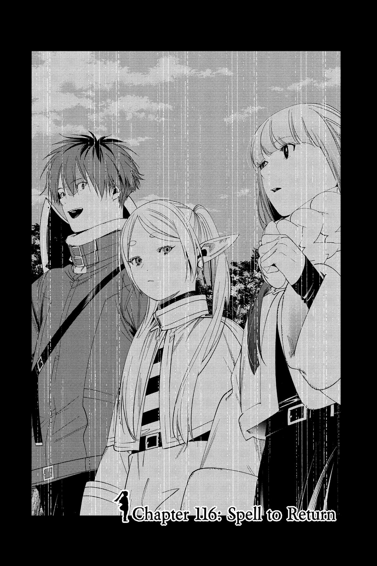 Frieren Chapter 116 - Page 1 - Frieren manga Chapter 116 manga