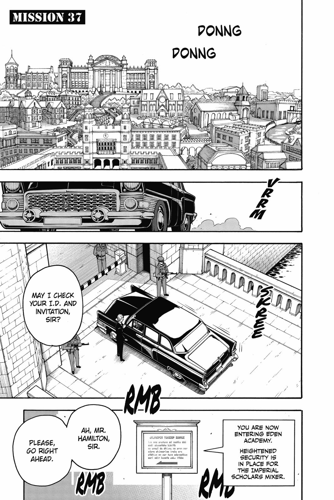 Spy x Family Chapter 37 - Page 1 - Spy x Family manga Chapter 37 manga