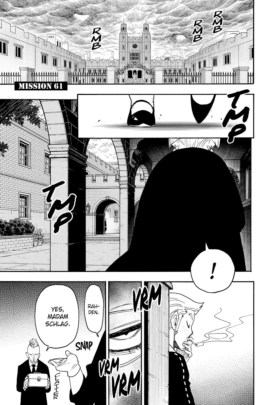 Spy x Family Chapter 61 - Page 1 - Spy x Family manga Chapter 61 manga