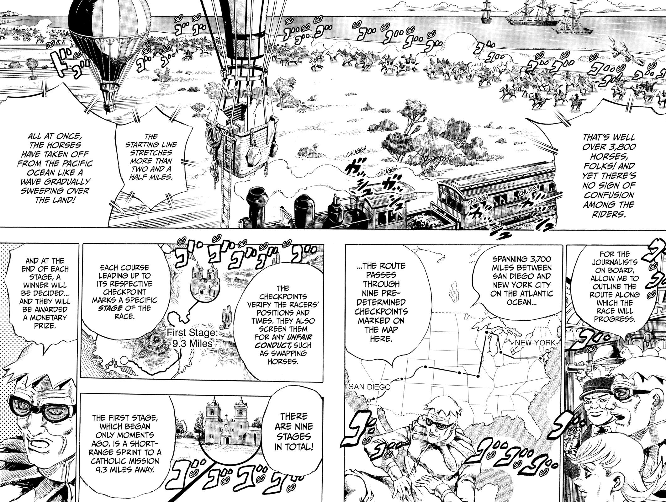 Steel Ball Run Chapter 5 - Page 3 - Steel Ball Run manga Chapter 5 manga