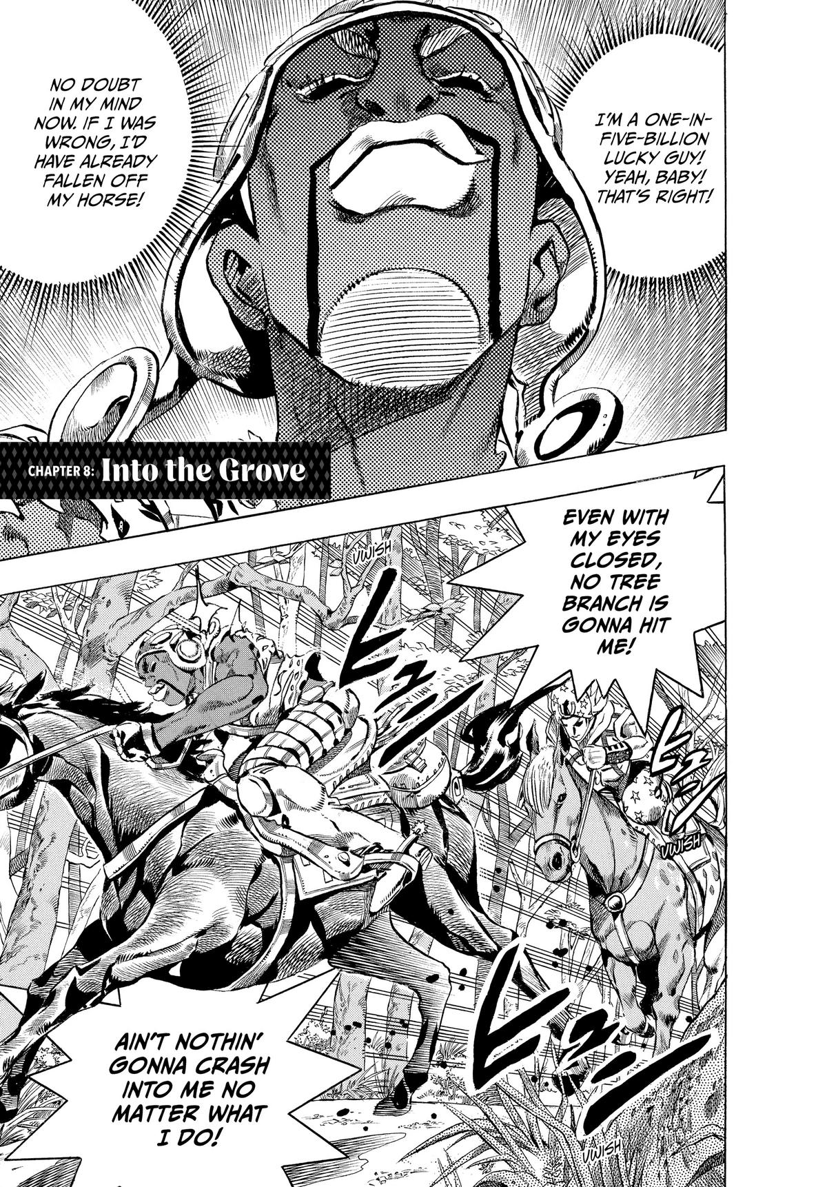 Steel Ball Run Chapter 8 - Page 1 - Steel Ball Run manga Chapter 8 manga