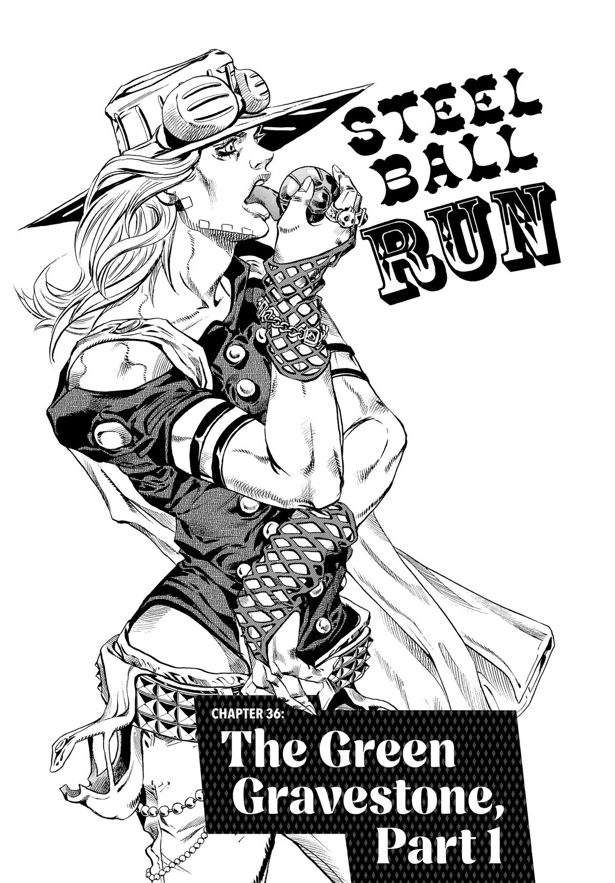 Steel Ball Run Chapter 36 - Page 1 - Steel Ball Run manga Chapter 36 manga