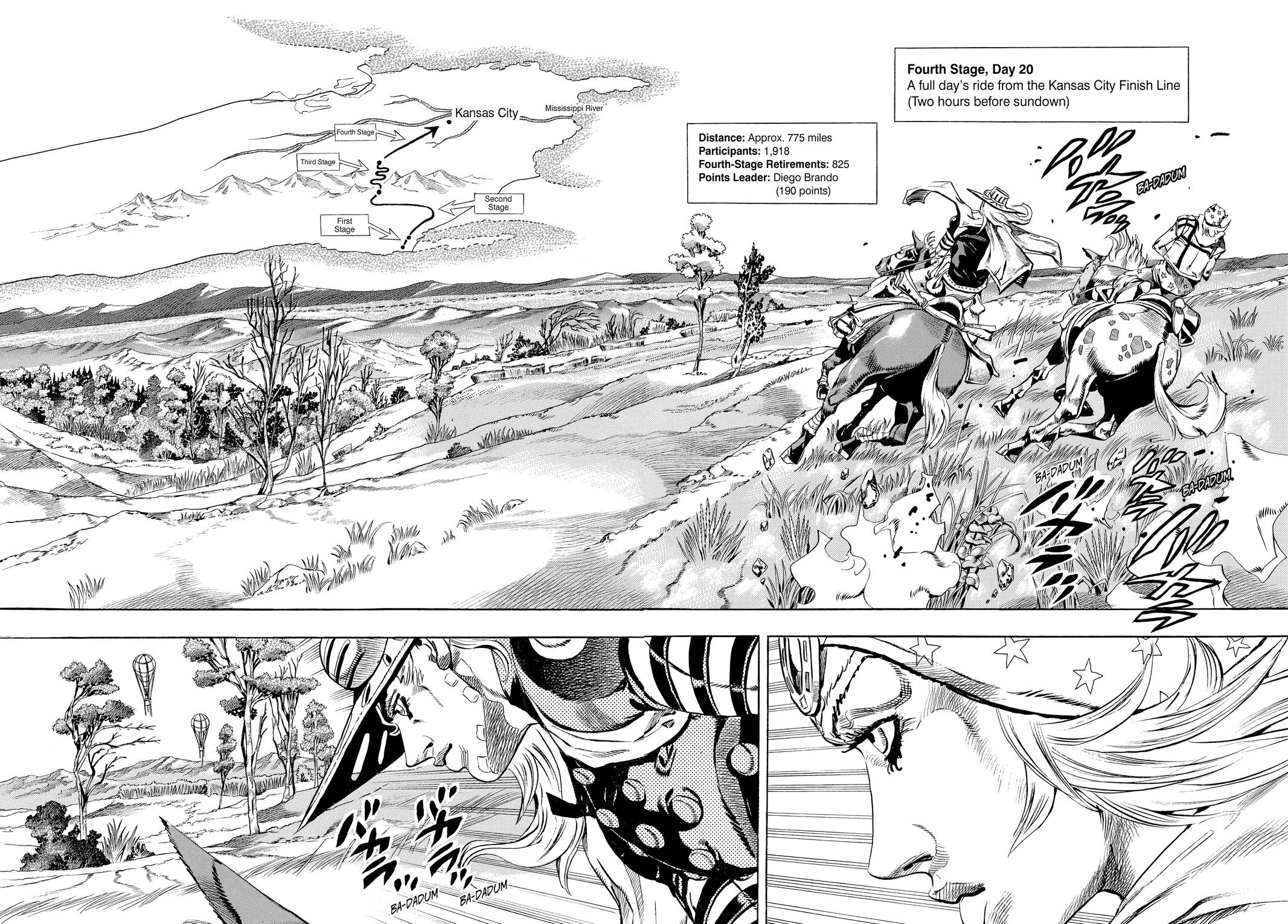 Steel Ball Run Chapter 36 - Page 2 - Steel Ball Run manga Chapter 36 manga