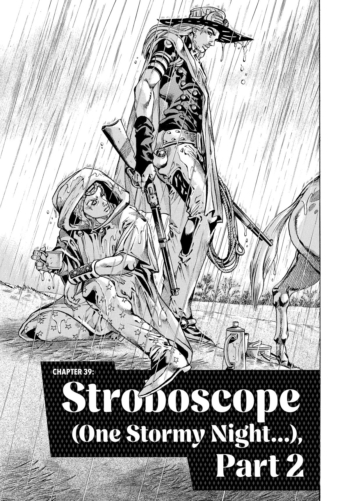 Steel Ball Run Chapter 39 - Page 1 - Steel Ball Run manga Chapter 39 manga