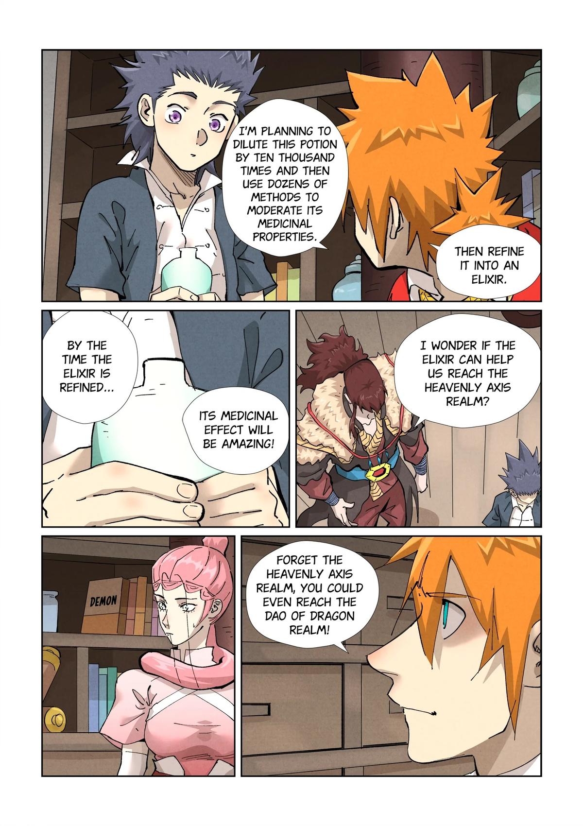 Tales of Demons and Gods Chapter 422.5