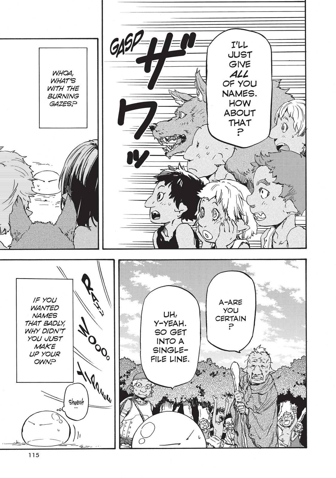 That Time I Got Reincarnated as a Slime Chapter 1