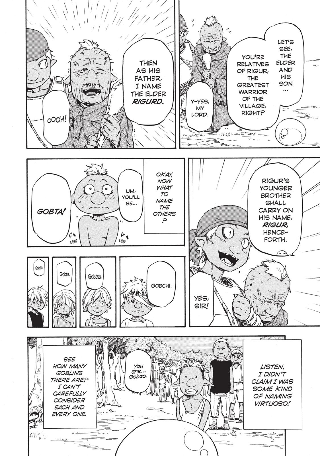 That Time I Got Reincarnated as a Slime Chapter 1