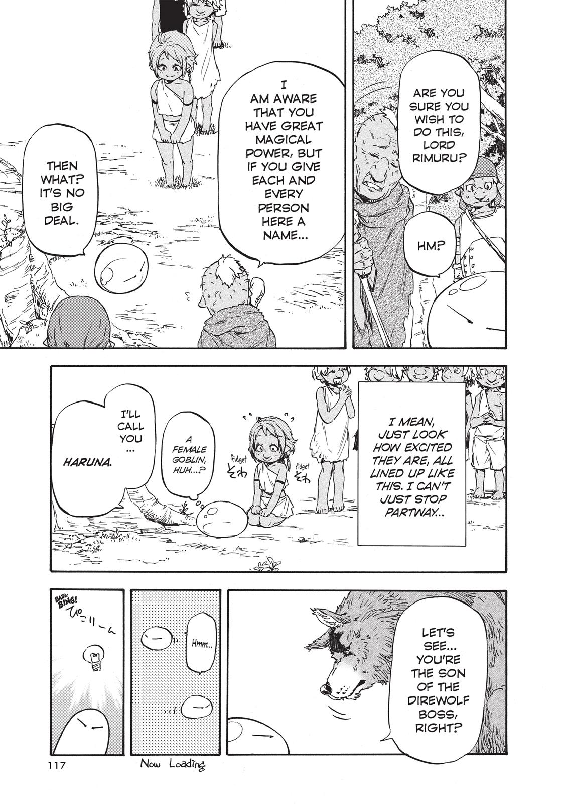 That Time I Got Reincarnated as a Slime Chapter 1