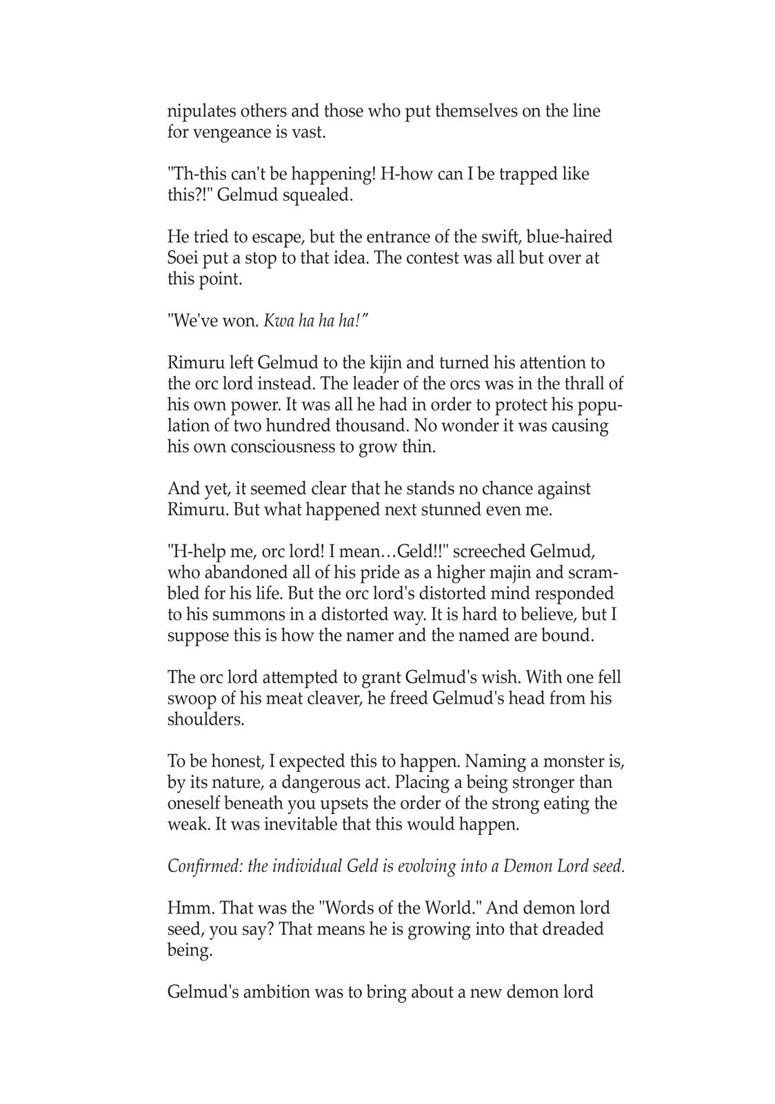 That Time I Got Reincarnated as a Slime Chapter 27