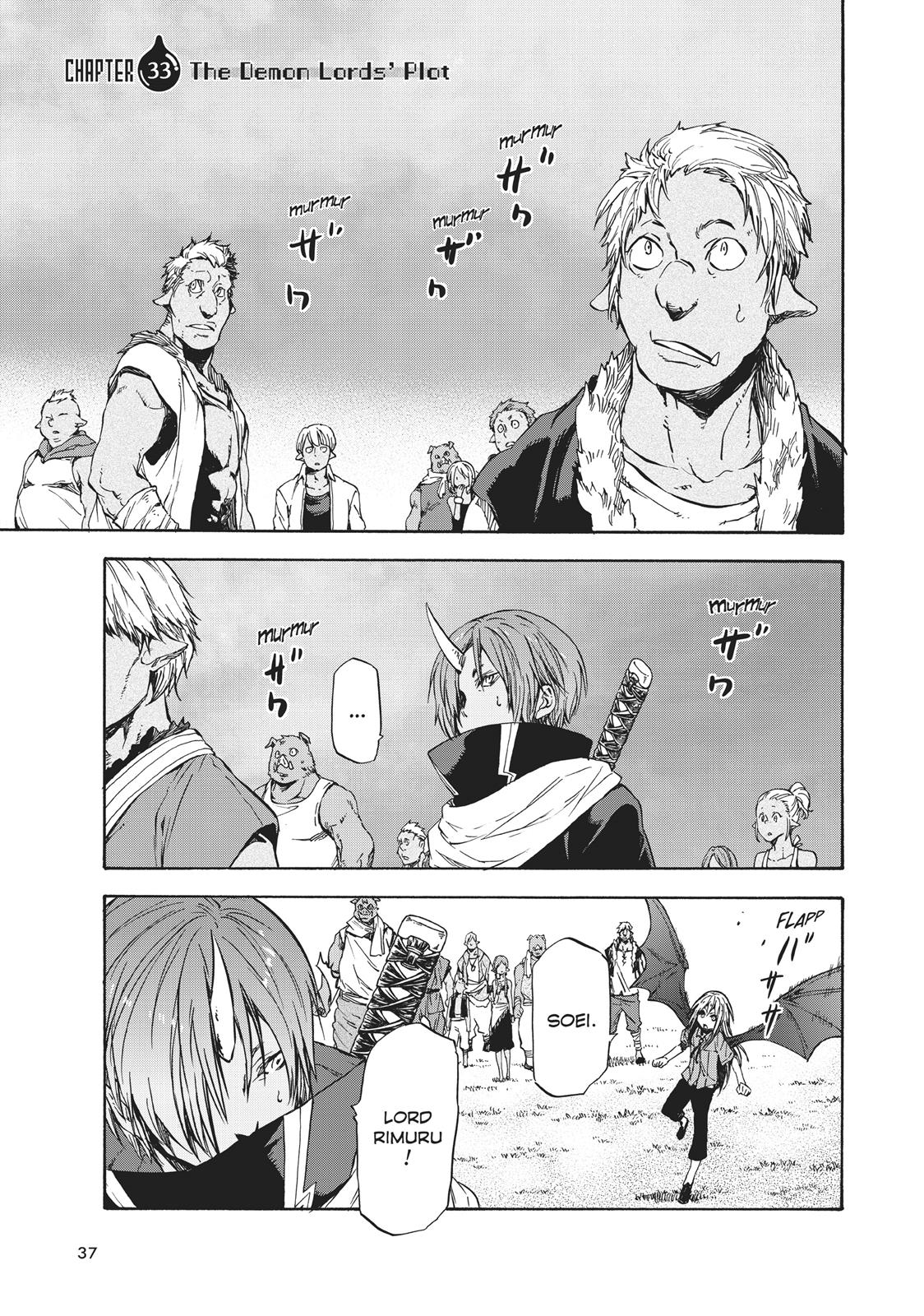 That Time I Got Reincarnated as a Slime Chapter 33 - Page 1 - That Time I Got Reincarnated as a Slime manga Chapter 33 manga