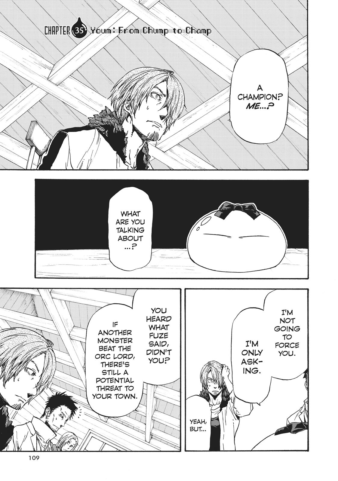 That Time I Got Reincarnated as a Slime Chapter 35 - Page 1 - That Time I Got Reincarnated as a Slime manga Chapter 35 manga