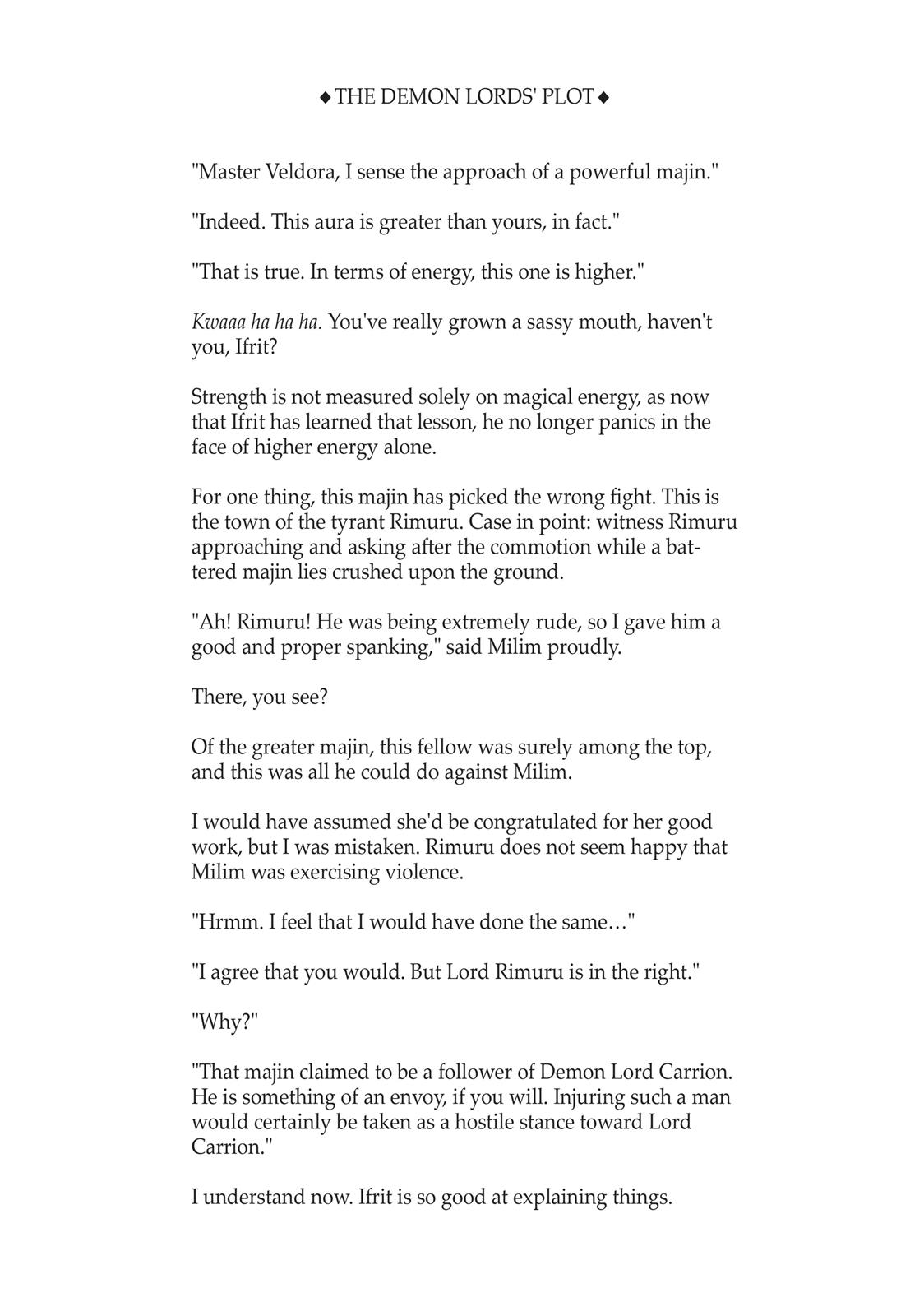 That Time I Got Reincarnated as a Slime Chapter 35