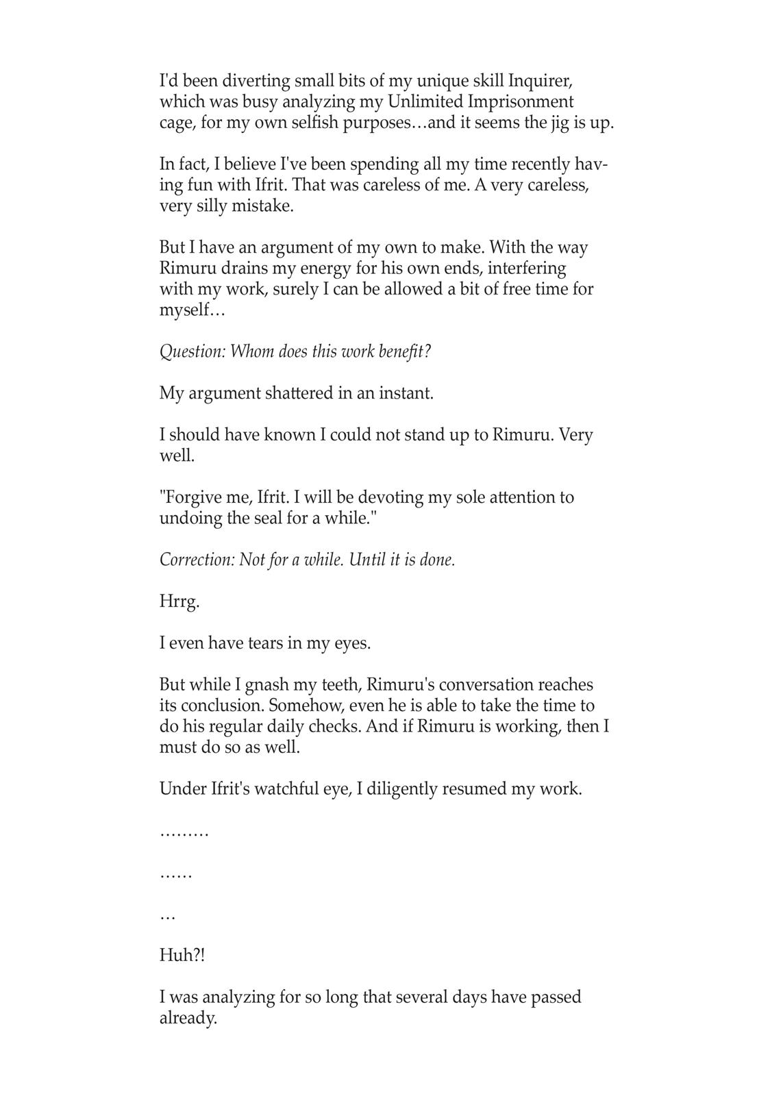 That Time I Got Reincarnated as a Slime Chapter 35