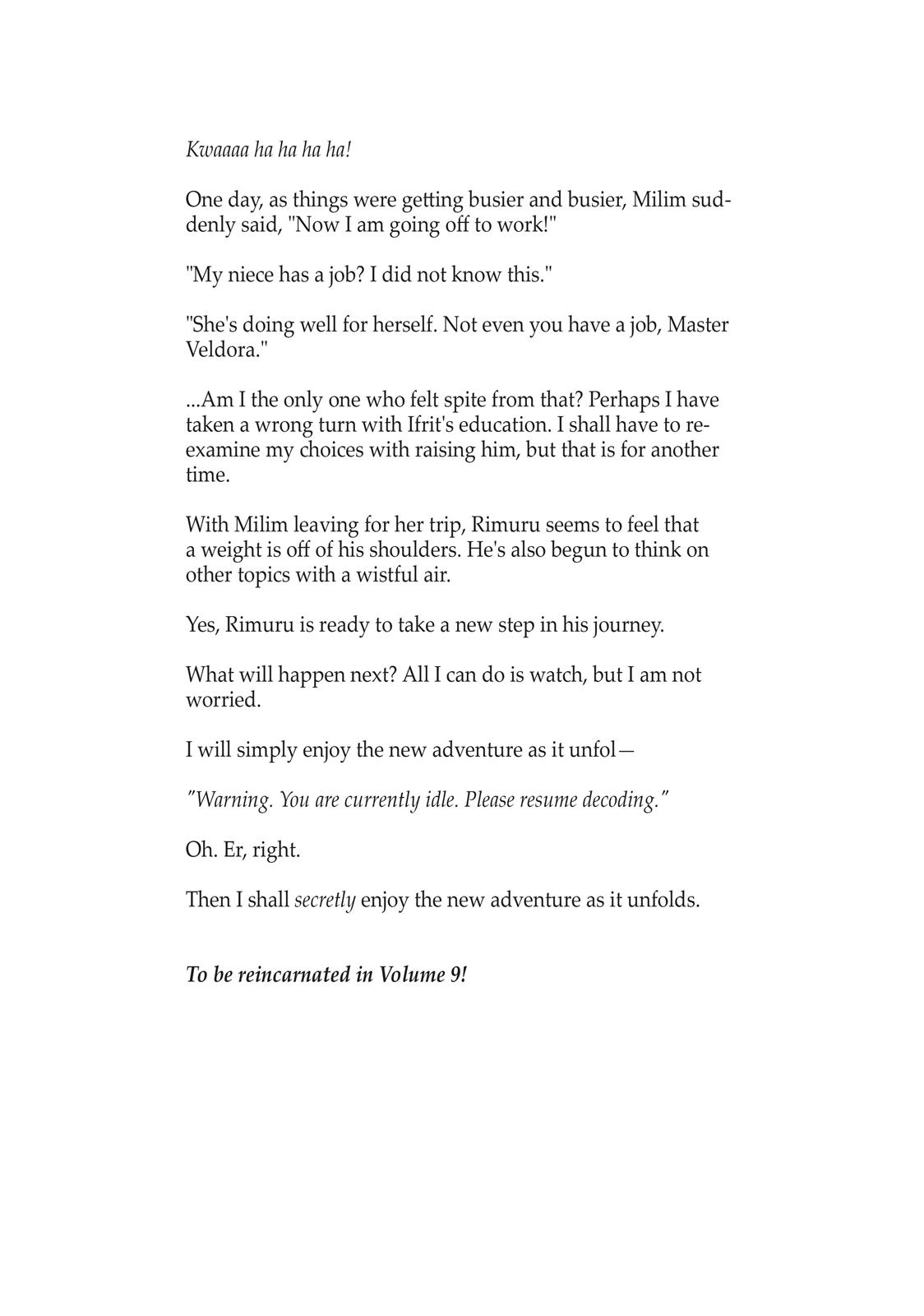 That Time I Got Reincarnated as a Slime Chapter 38