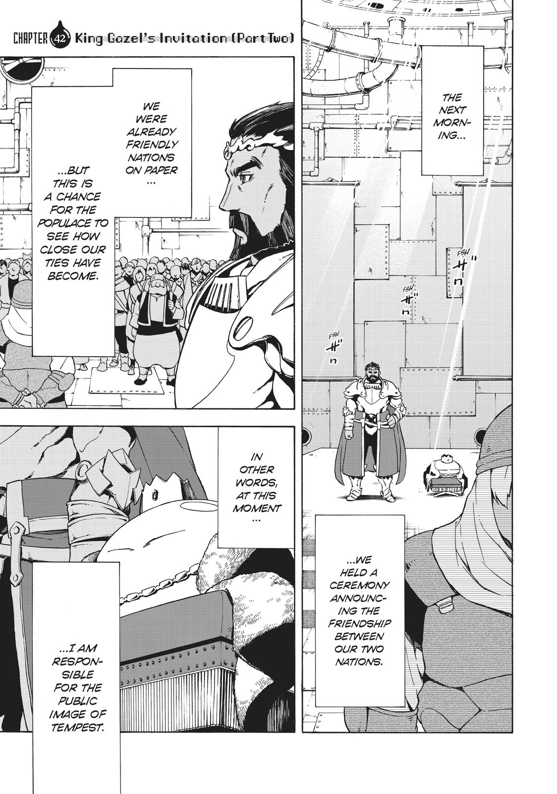 That Time I Got Reincarnated as a Slime Chapter 42 - Page 1 - That Time I Got Reincarnated as a Slime manga Chapter 42 manga