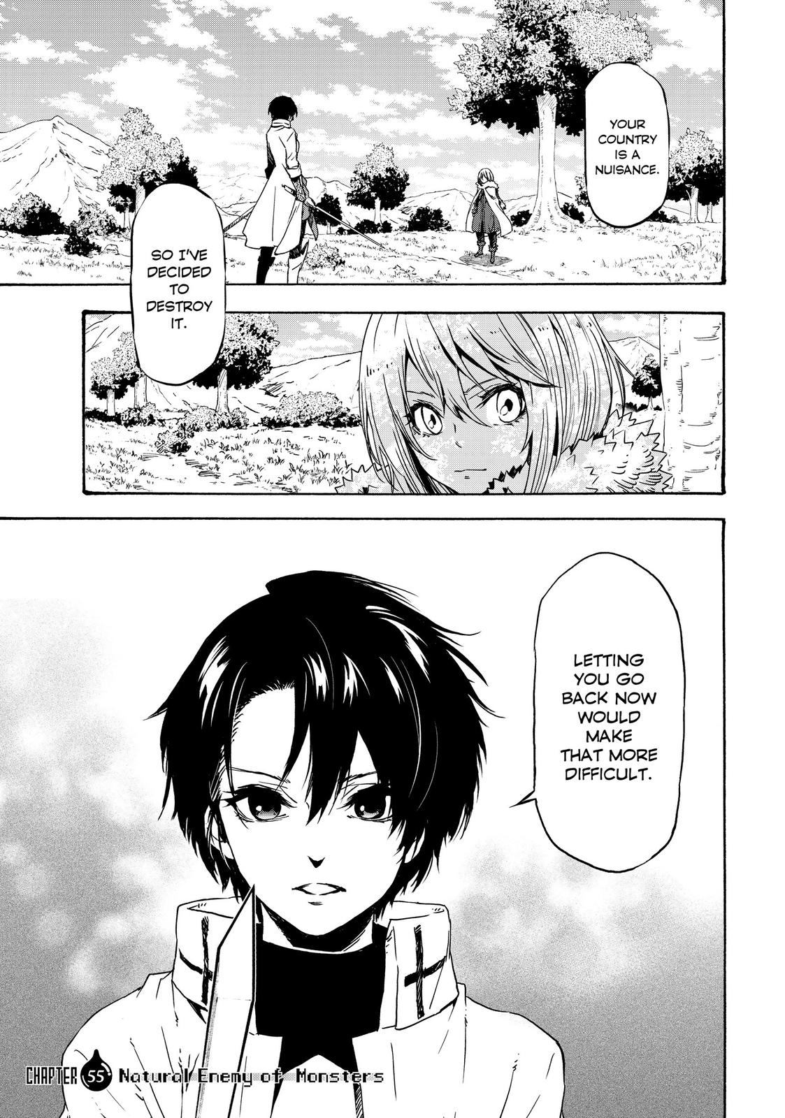 That Time I Got Reincarnated as a Slime Chapter 55 - Page 1 - That Time I Got Reincarnated as a Slime manga Chapter 55 manga