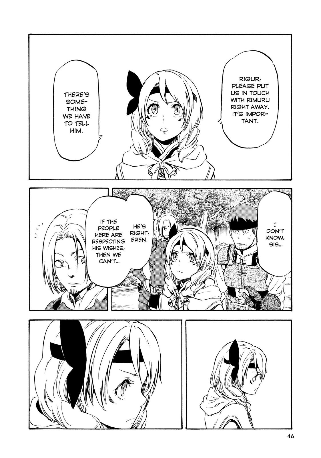 That Time I Got Reincarnated as a Slime Chapter 58