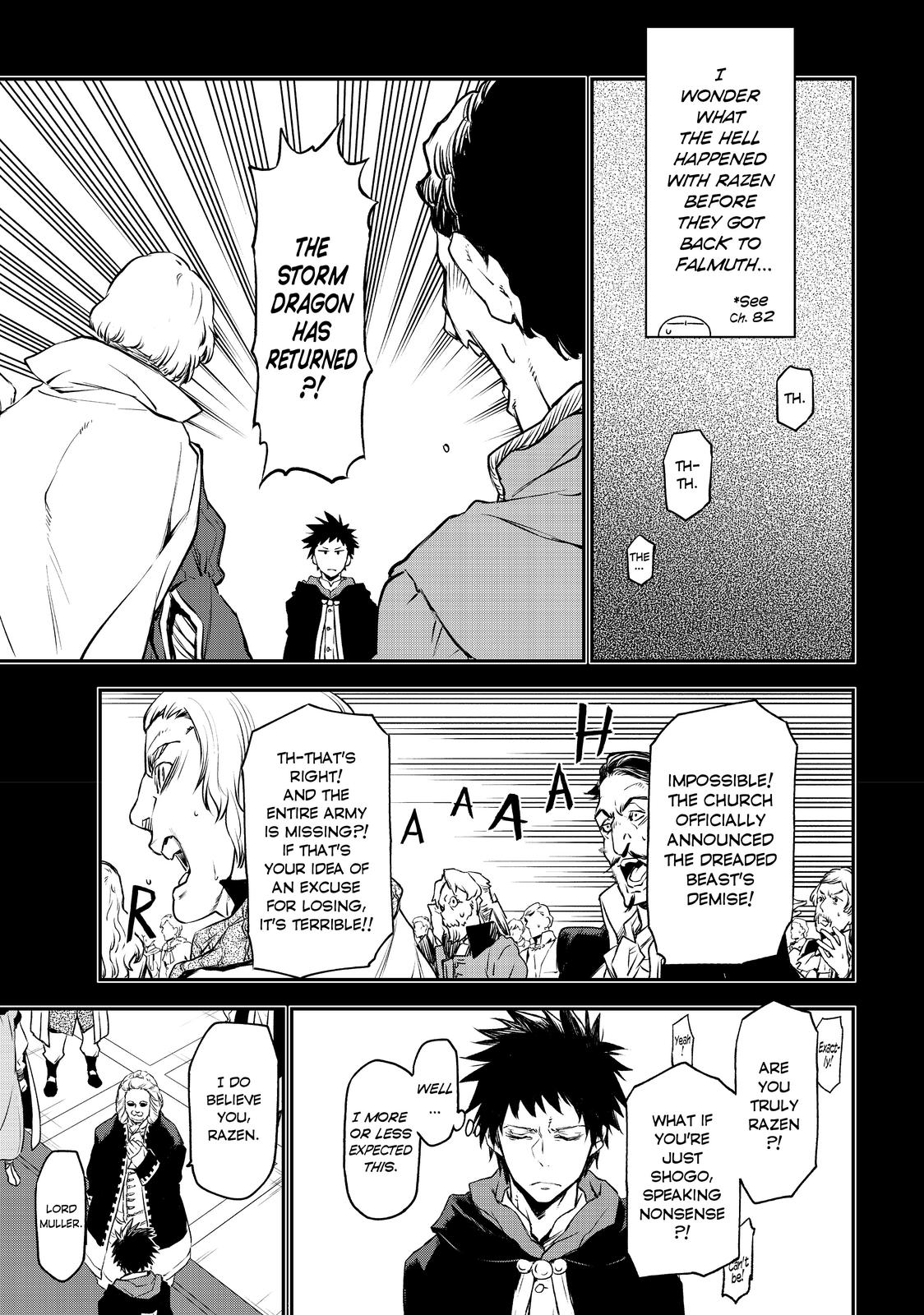 That Time I Got Reincarnated as a Slime Chapter 87