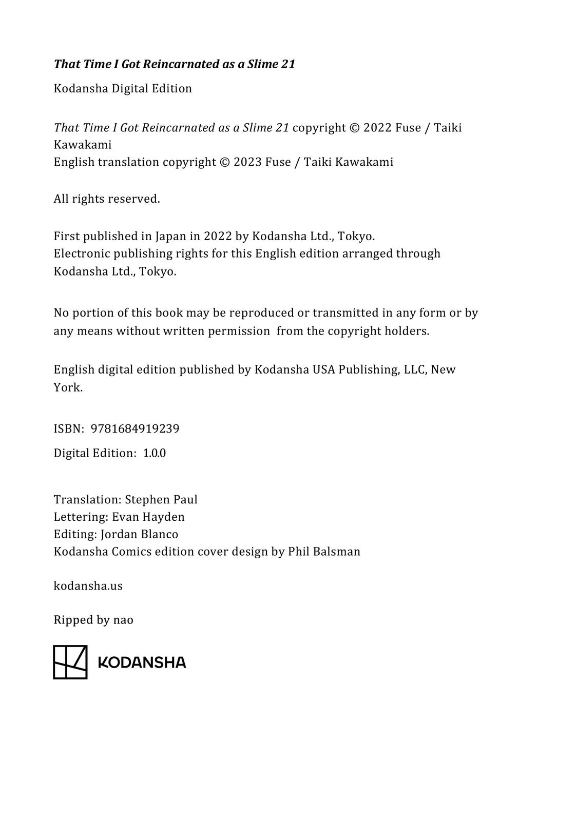 That Time I Got Reincarnated as a Slime Chapter 94