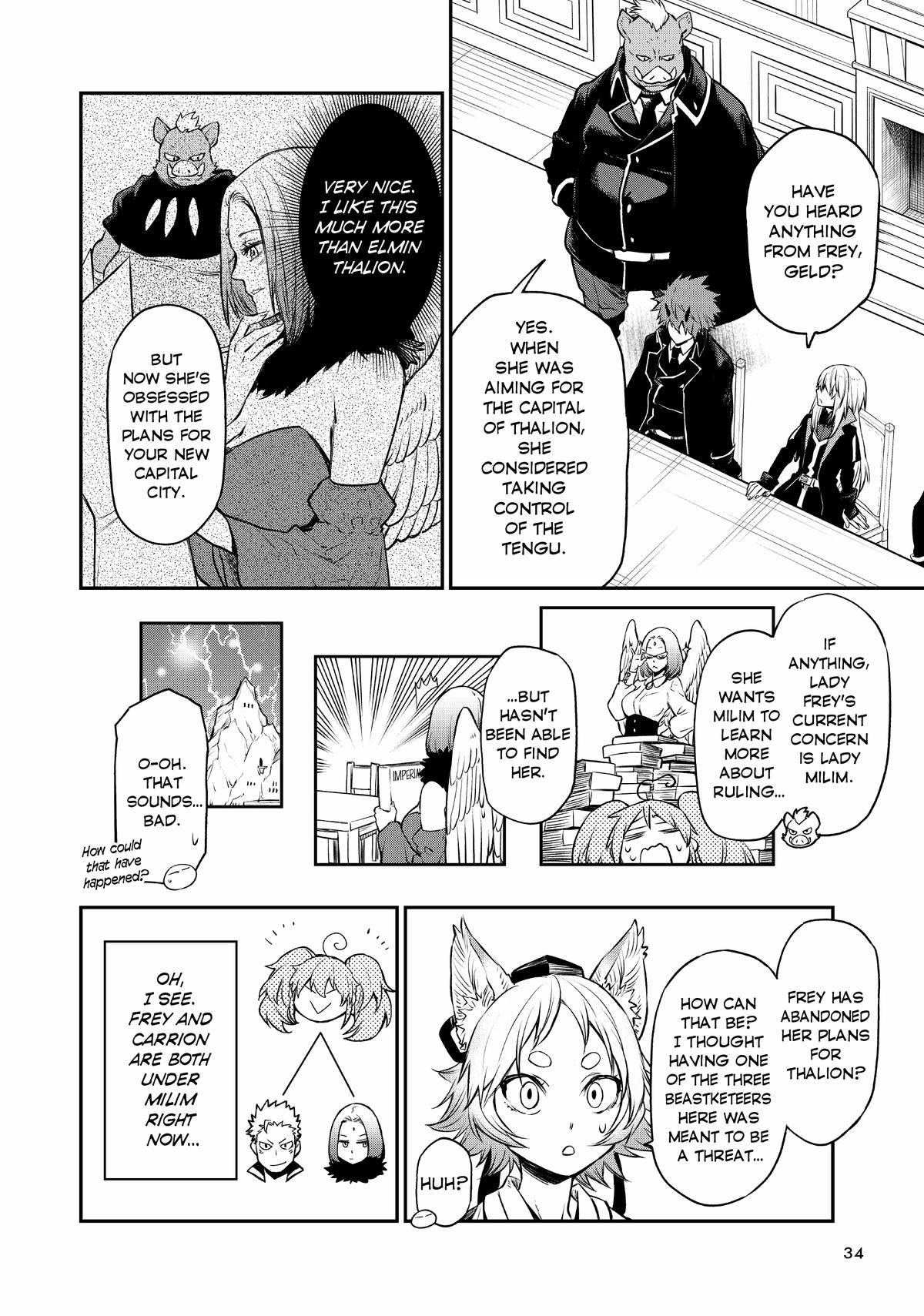 That Time I Got Reincarnated as a Slime Chapter 104