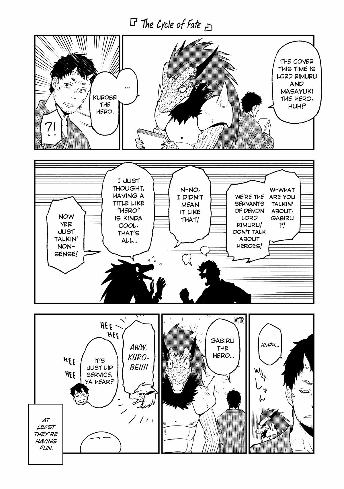 That Time I Got Reincarnated as a Slime Chapter 107