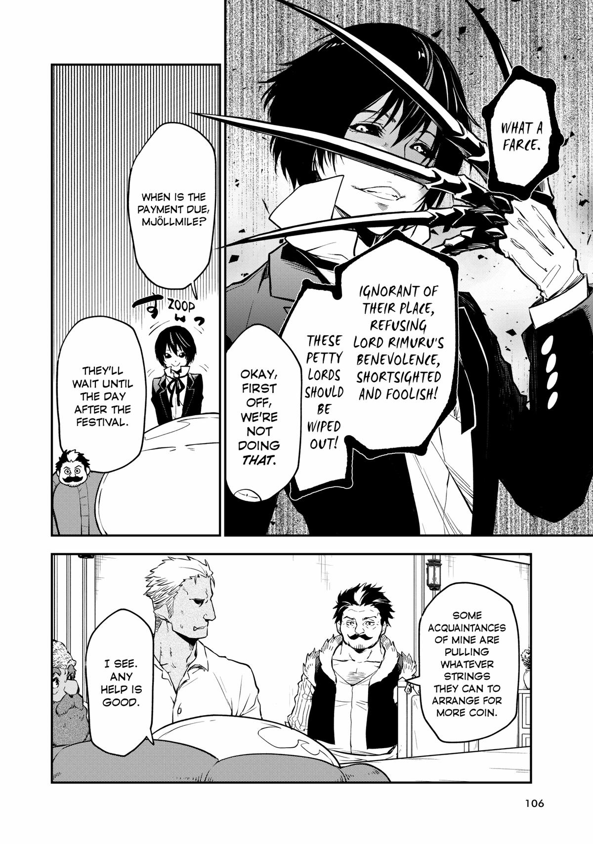 That Time I Got Reincarnated as a Slime Chapter 110