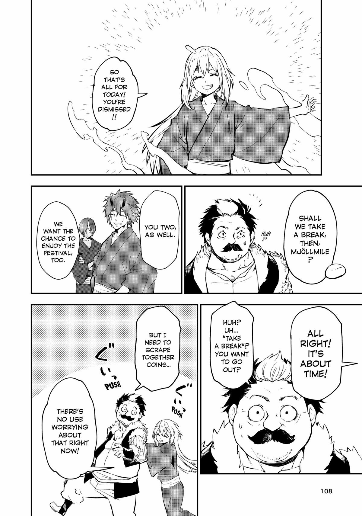 That Time I Got Reincarnated as a Slime Chapter 110