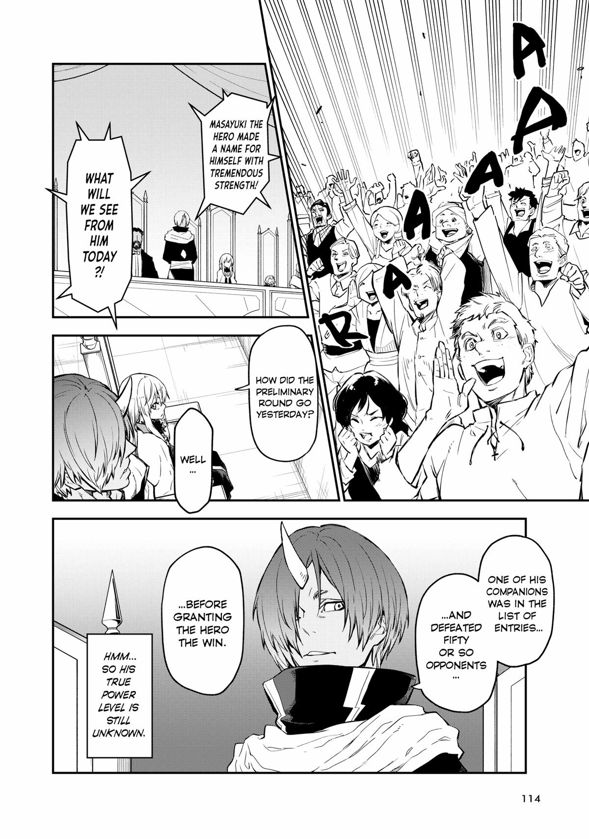 That Time I Got Reincarnated as a Slime Chapter 110