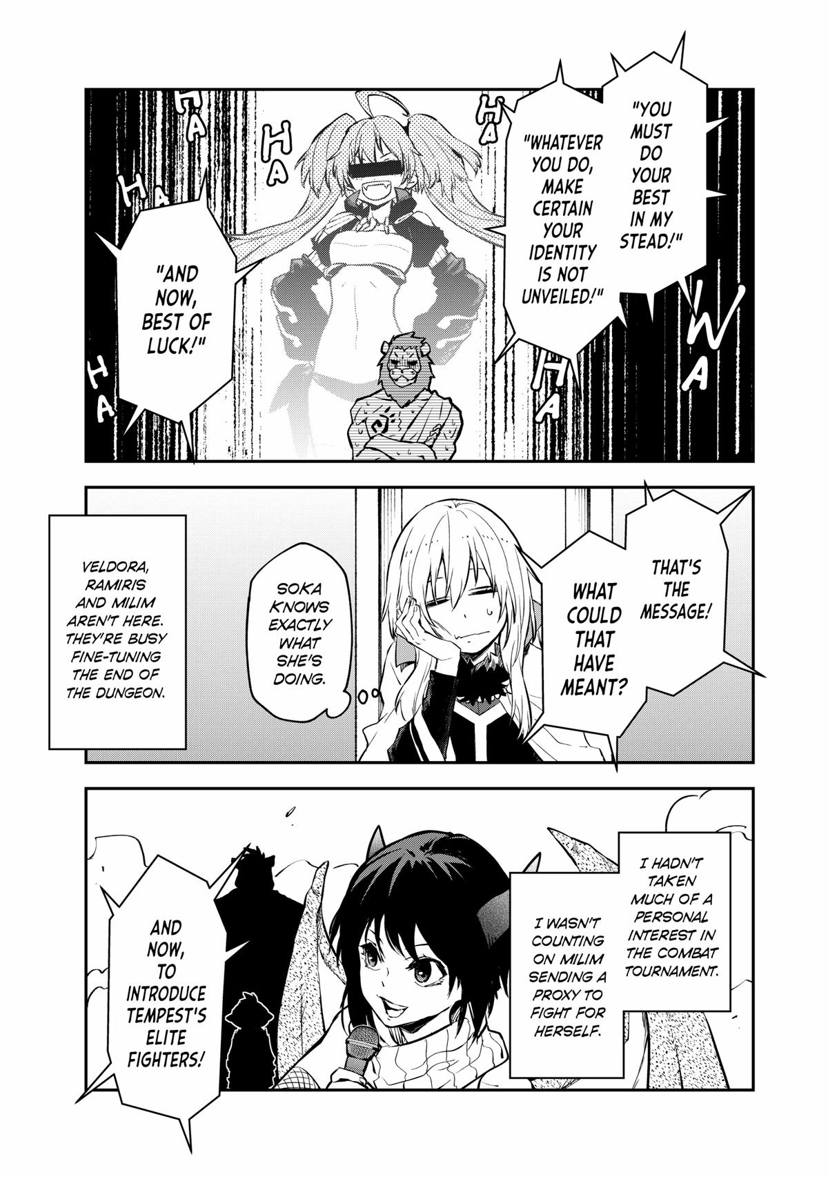 That Time I Got Reincarnated as a Slime Chapter 110