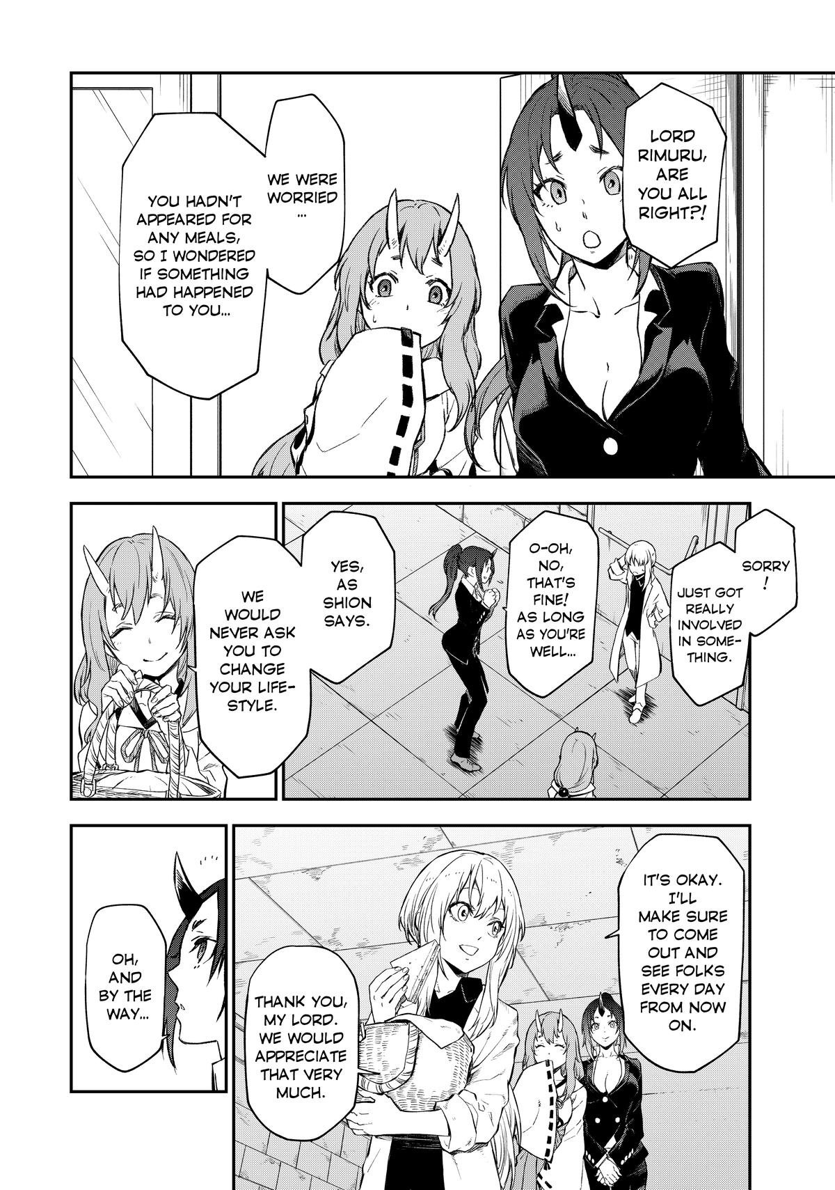 That Time I Got Reincarnated as a Slime Chapter 117