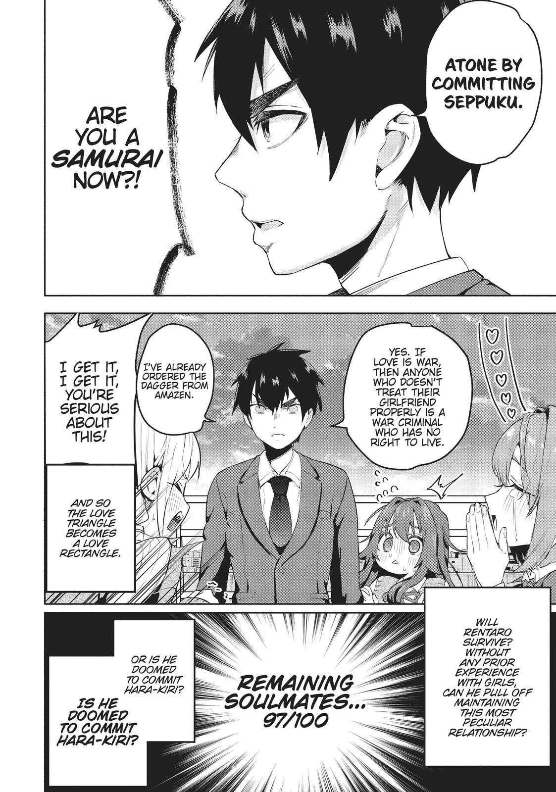 The 100 Girlfriends Who Really, Really, Really, Really, REALLY Love You Chapter 1